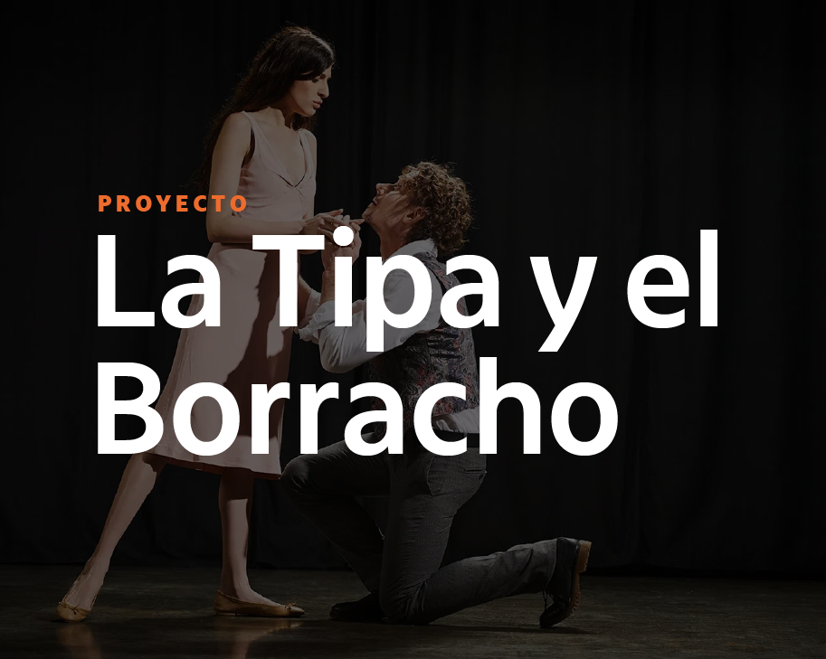 La tipa y el borracho