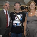 Fernando Arizeta, Pablo Peralta y Stella Elizaga