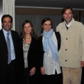 Guzmán Etcheverry, María José Núñez, María Sommer y Eduardo Payovich