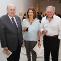 Julio María Sanguinetti, Ximena Oyanedel y Ricardo Pascale