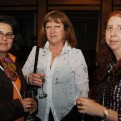 Karina Schwarzwald, Mabel Cayaffa y Ana María López